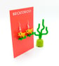 Lego Gecko Earrings - Image 2