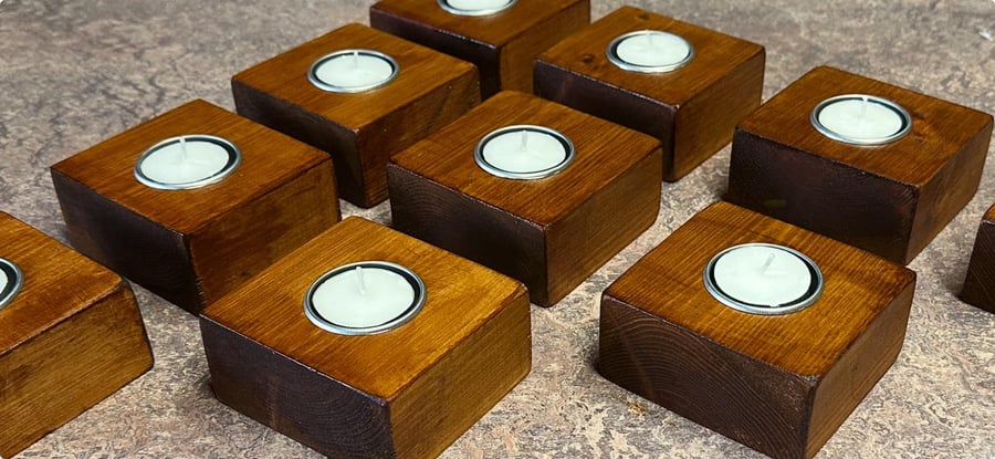 Single Tea Light Candle Holder