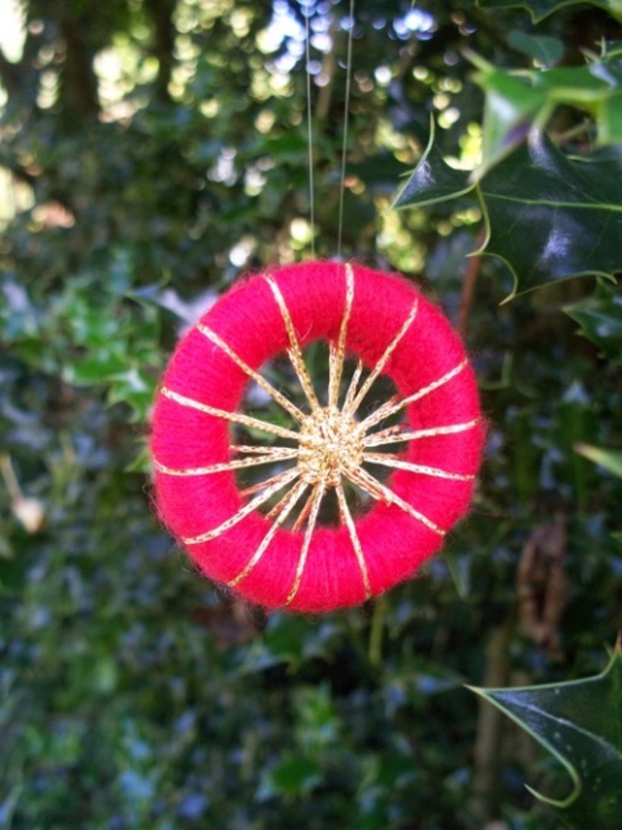 Dorset Button Christmas Decoration Making, Dorchester, 12 November 2019