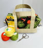 Bags, Box Shaped Multi Use, Sewing, Crochet, Make Up, Pens, Pencils