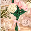 Handmade crochet flowers 