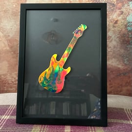 Colourful Guitar Picture 