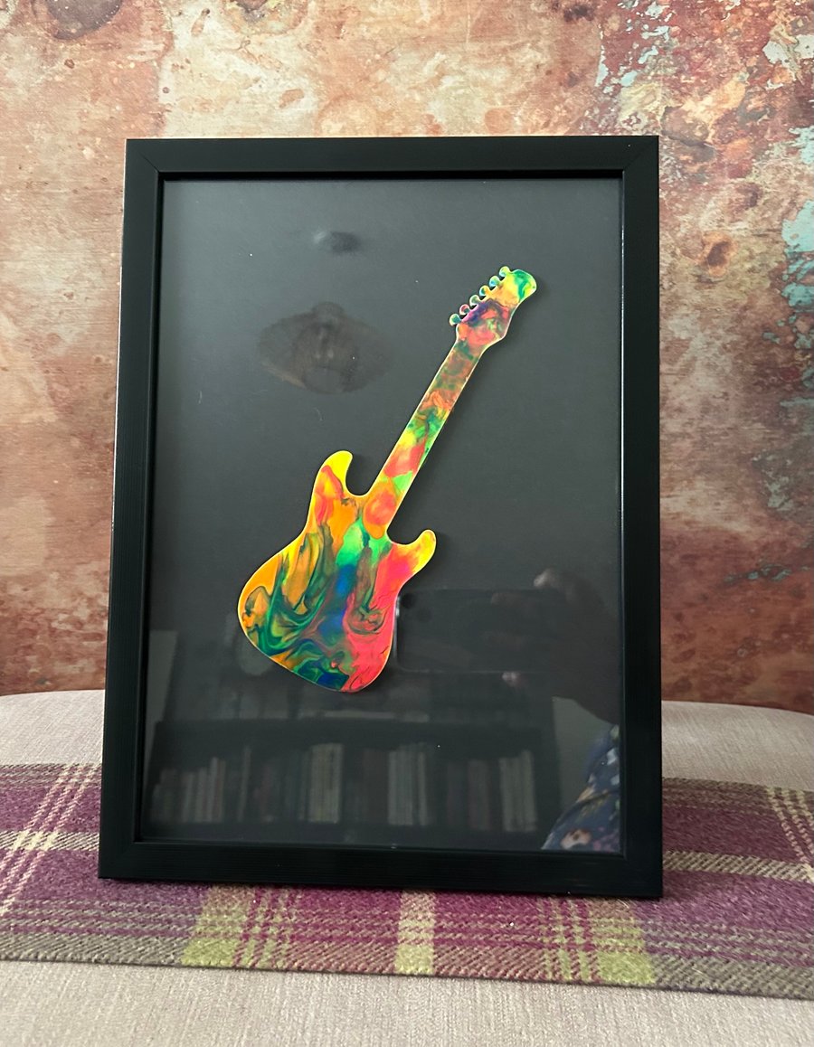Colourful Guitar Picture 