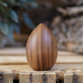 Miniature pocket keepsake made from Walnut wood. Cremation urn. Keepsake urn. 