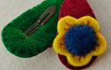 Soft & Unique Felt Hair Clips