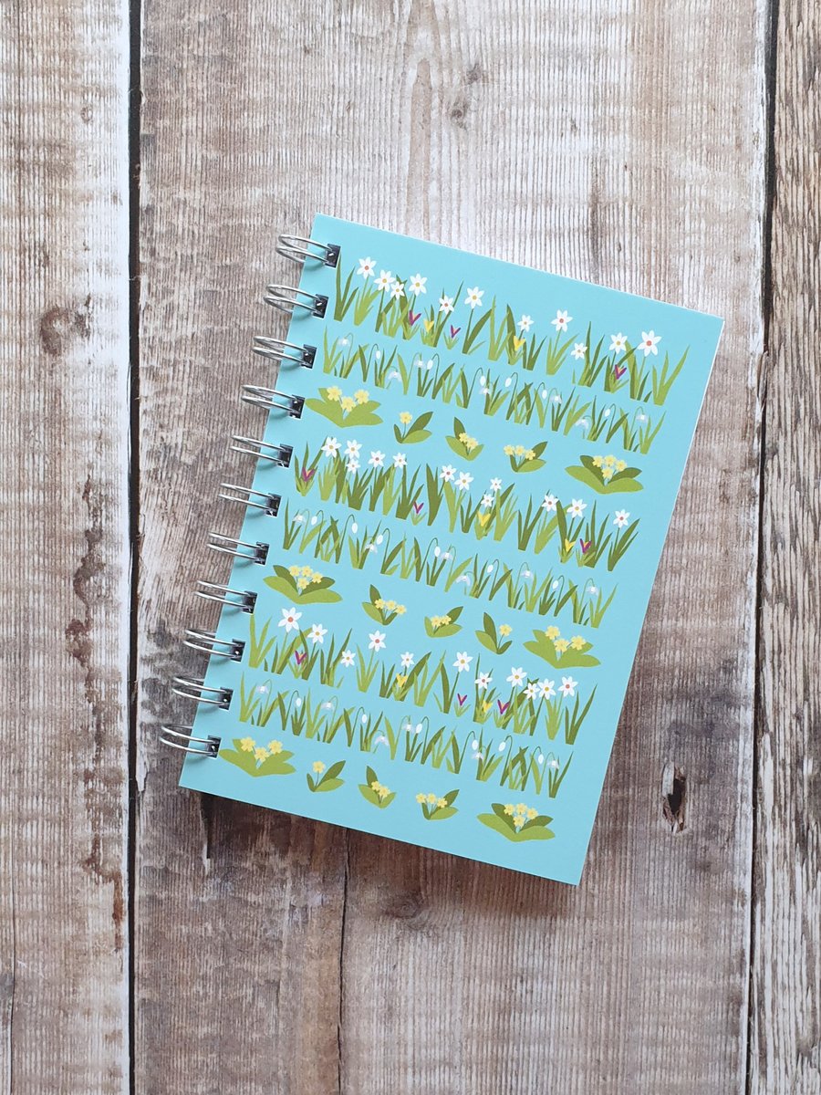 Spring Bulbs A6 Notebook