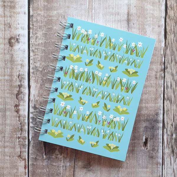 Spring Bulbs A6 Notebook