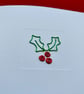 Wire Holly Christmas Card - Handmade - Paper Greeting Card - Holiday Card - Image 6
