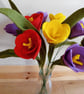 Felt Tulip Bouquet: Handmade Spring Home Decor - Image 6