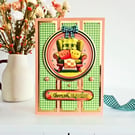 Friendship Pun Card - "I Chair-ish Our Friendship" Funny Card For A Friend