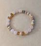 Rose Quartz & Pink Jasper bracelet - Image 2