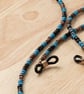 Turquoise Handmade Glasses Chain - Image 2