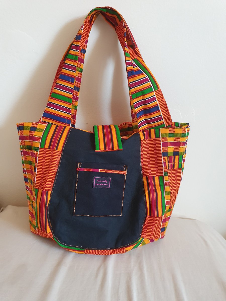 Kente Tote