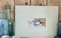 Mixed media seashore paintings