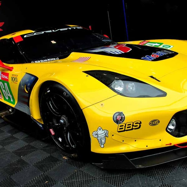 Chevrolet Corvette C7.R no64 Sports Car Photograph Print
