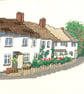 Devon Cottages cross stitch kit - Image 1