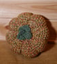 Crochet pumpkin country cottage.  