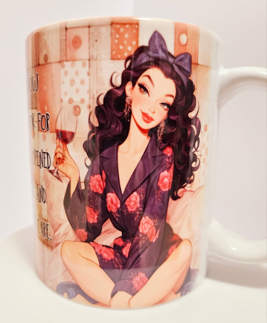 Funny fun 11oz ceramic mug ‘I didn’t know what to cook for dinner’