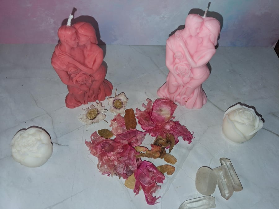 Couple - Hand poured Kerasoy Wax Candle