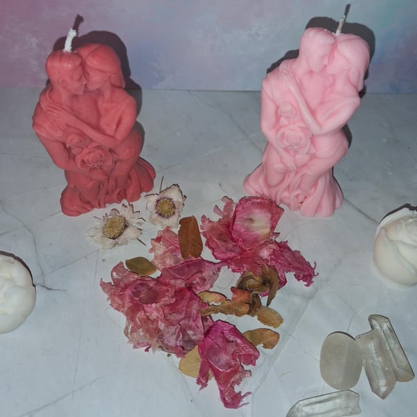 Couple - Hand poured Kerasoy Wax Candle