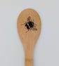 Bees, pyrography decorated wooden spoons, kitchen gift for a baker - Image 4