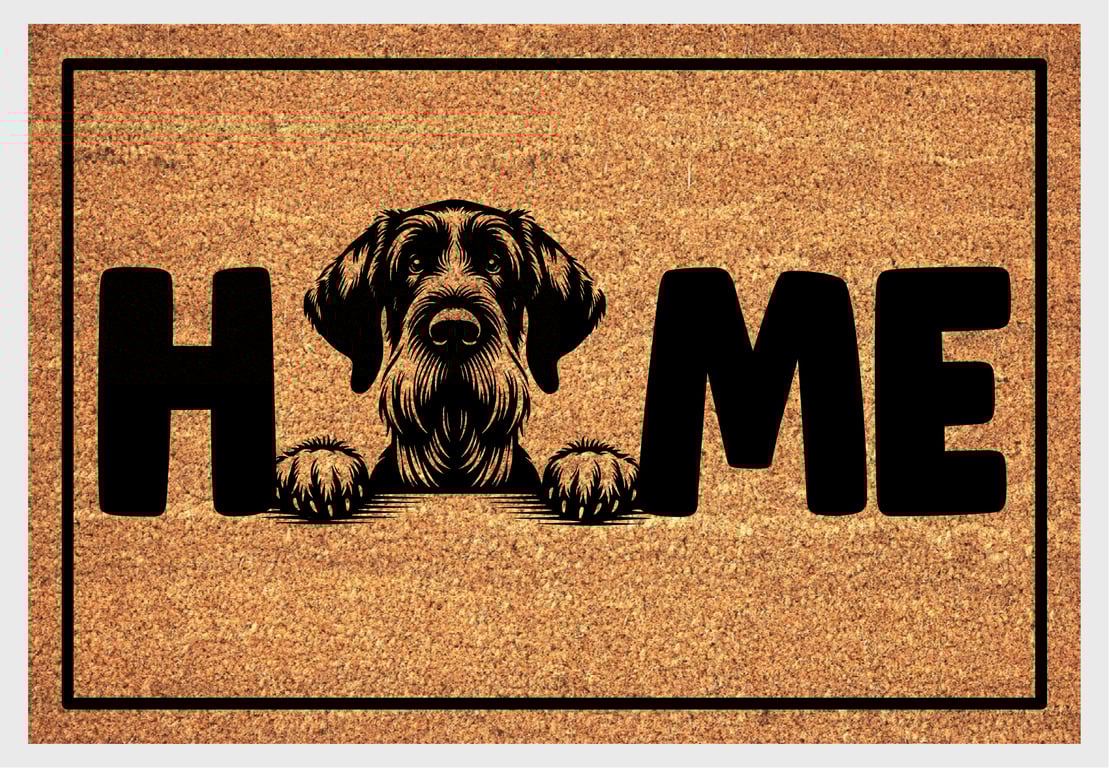 Spinone Italiano Home Door Mat No.1 - Spinone Italiano Welcome Mat - 3 Sizes
