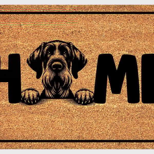 Spinone Italiano Home Door Mat No.1 - Spinone Italiano Welcome Mat - 3 Sizes