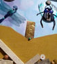 Ancient Wisdom Scarab and Dragonfly Box Frame - Image 2