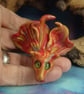 Elemental Fire Dragon 'Mirage' OOAK Sculpt by Ann Galvin - Image 1
