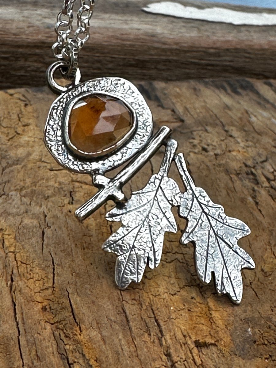 Oak hot sale leaf jewellery