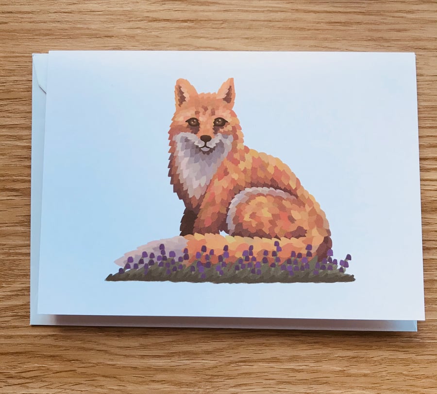 Fox Greeting Card