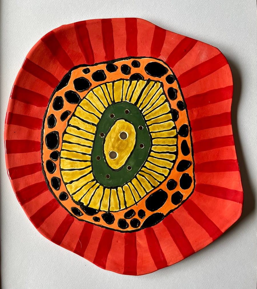 Vibrant and Colourful Fruit Plate