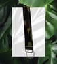 Handmade Wristlet in Khaki Camouflage Design