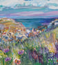 Summer Path to Staithes  art print - Image 1