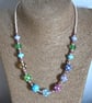 lampwork glass polka dot necklace - Image 5
