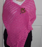 Wrap with Bobble trim - Image 1