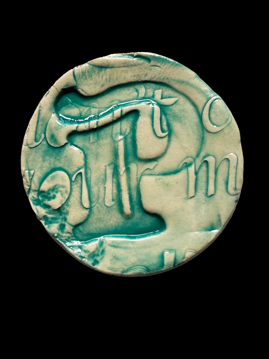 Ceramic Decorative Fridge Magnets, Keepsakes: Alphabet: Letter P