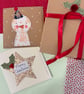 Stitched Christmas Card Set - Image 1