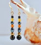 Obsidian, Hematite & Crystal Earrings, Birthday, Anniversary, Gifts For Her - Image 4