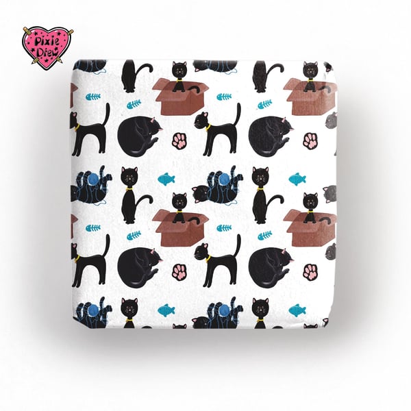 Black Cat wrapping paper