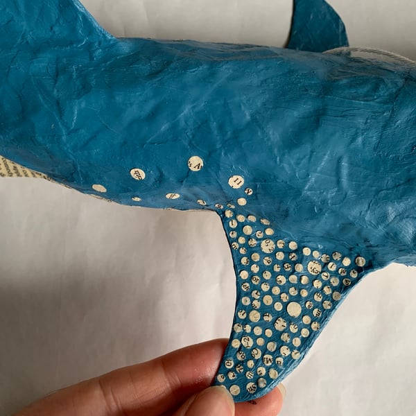 Paper Whale Shark PRE-ORDER - Handmade Nature Inspired Ocean Joy Gift for Adults