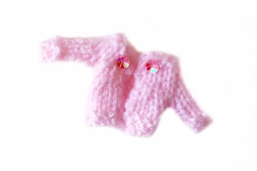 Pink Mouse cardigan