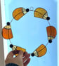 Stained Glass Hedgehog Circle Suncatcher - Handmade Hanging Decoration - Image 4