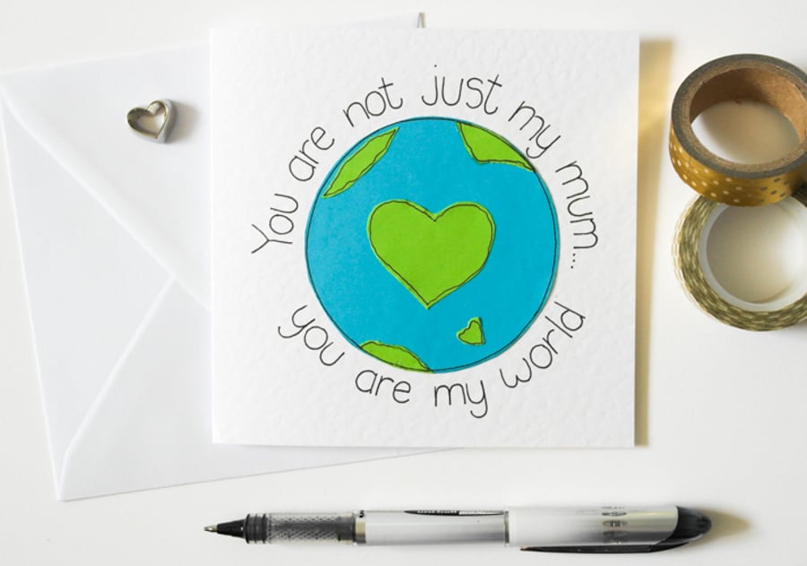 Second Sunday Mothers Day card, Mum Mothers day card, Birthday card