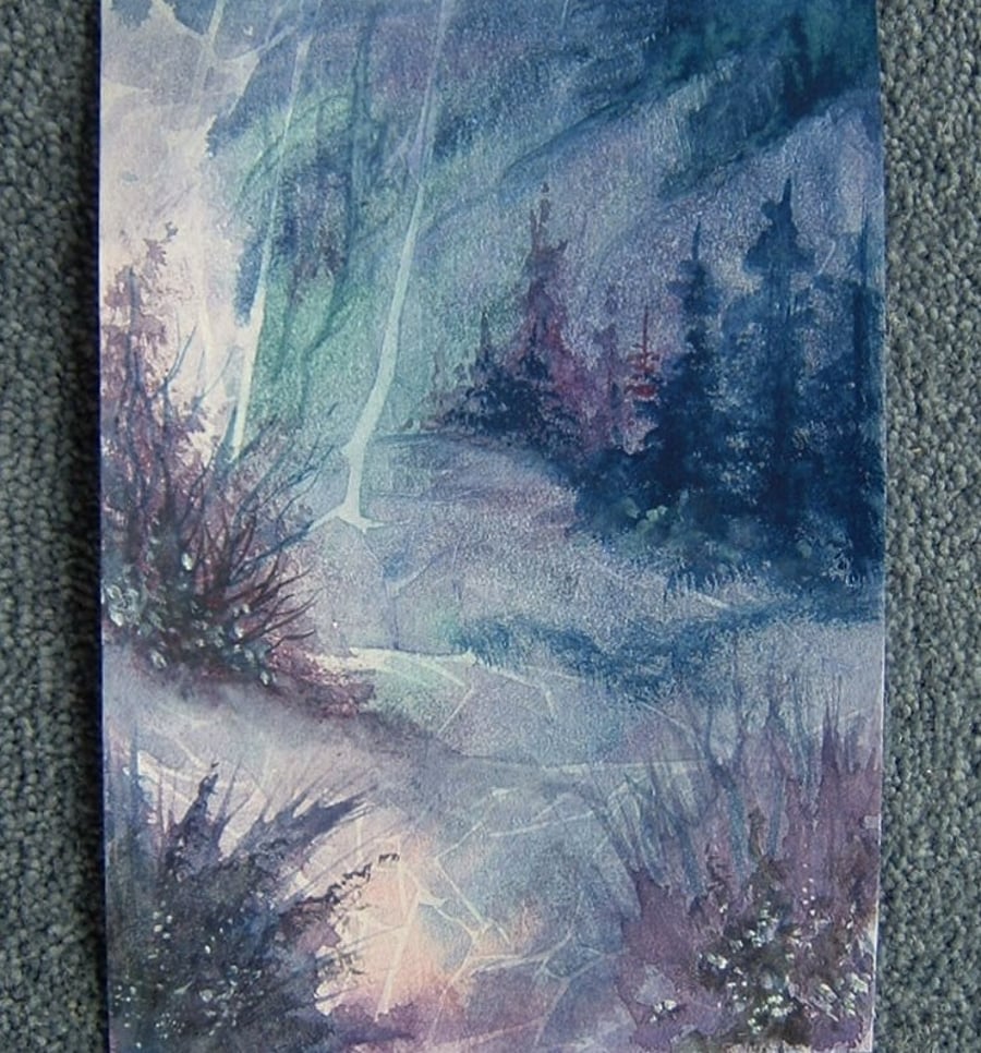 original art fantasy painting (ref f 431)