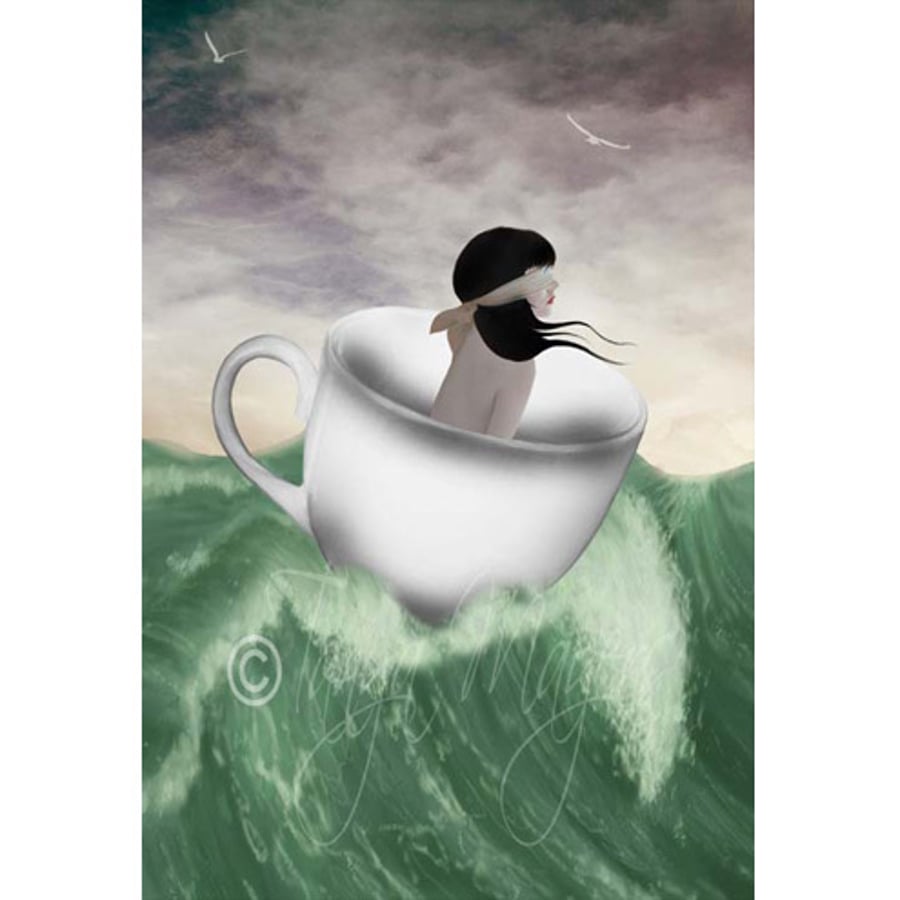 Art Print Storm In A Teacup
