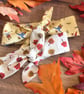 Dog Necktie - Autumn Scarecrows - 5 Sizes Easy Tie On - Image 3