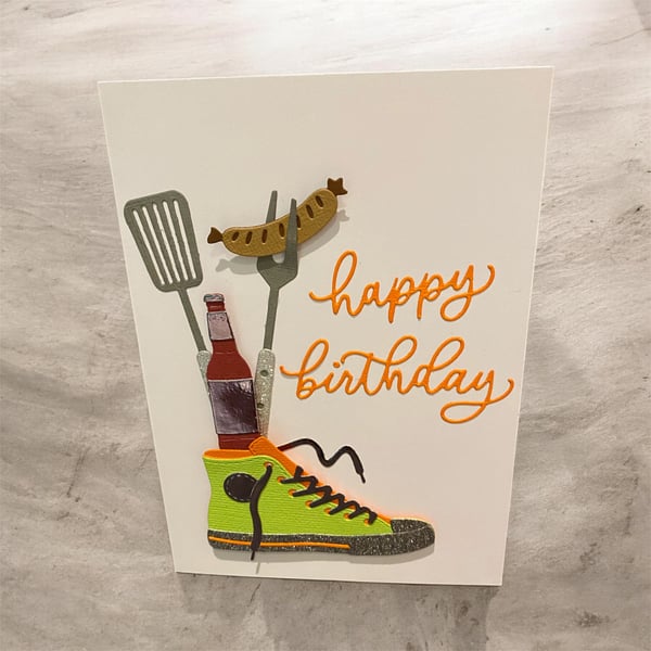  Handmade BBQ Birthday Card Fun, Bold & Perfect for Any Recipient