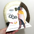 1 Pack x 141g CARON Simply Soft O'GO 100% Acrylic : Almond - Off White