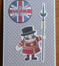 Yeoman Warder (Beefeater) Birthday Card - Image 1